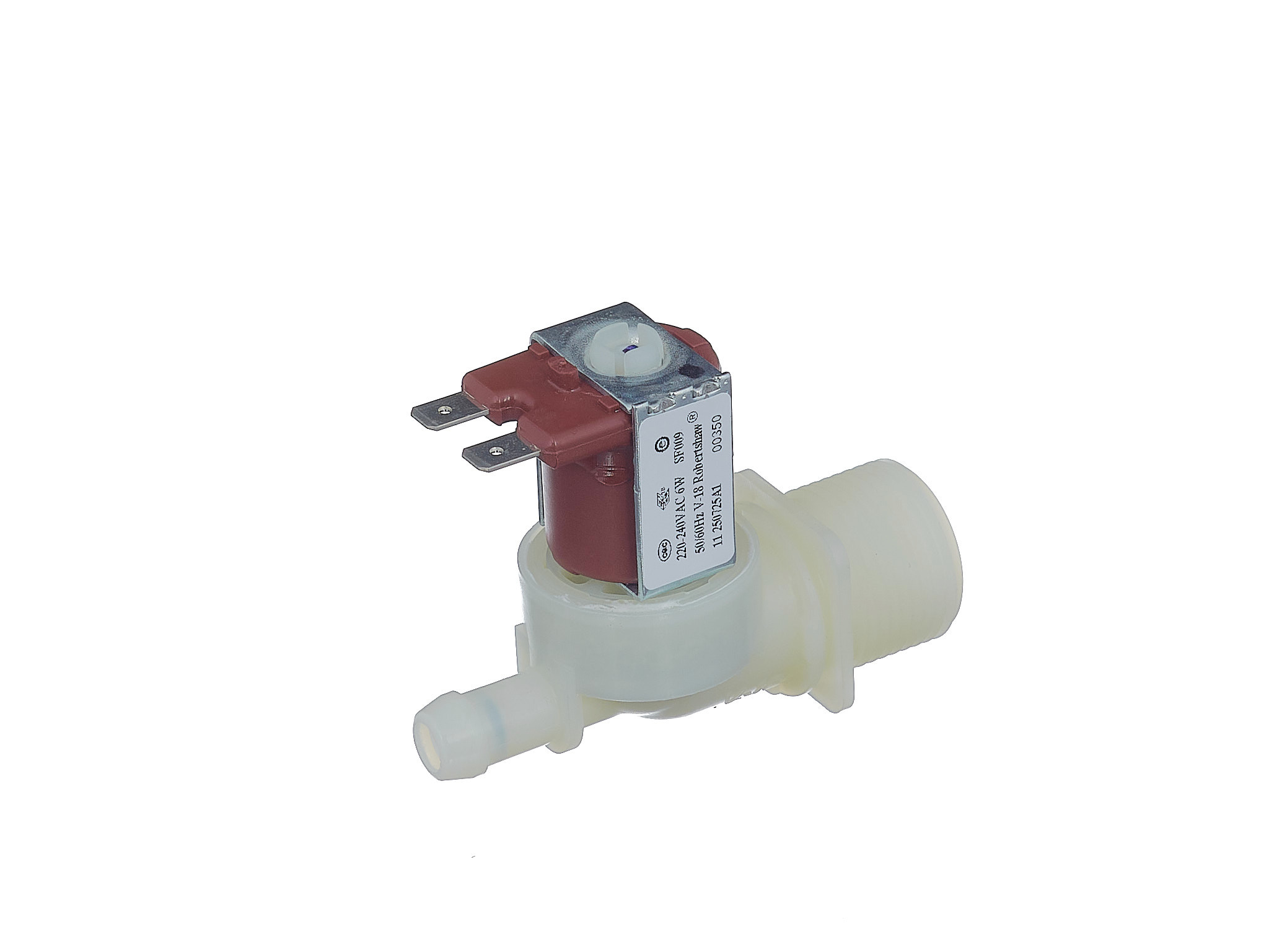 Magnetventil 1-fach gerade Kunststoff T.max. 90 °C 372005 Magnetventil 1-fach gerade Kunststoff T.max. 90 °C 372005