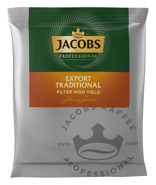 Jacobs Export Traditional HY Kaffee 55g Portionsbeutel