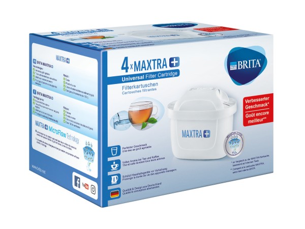 4 Pack Brita Maxtra Wasserfilter mit verpackung